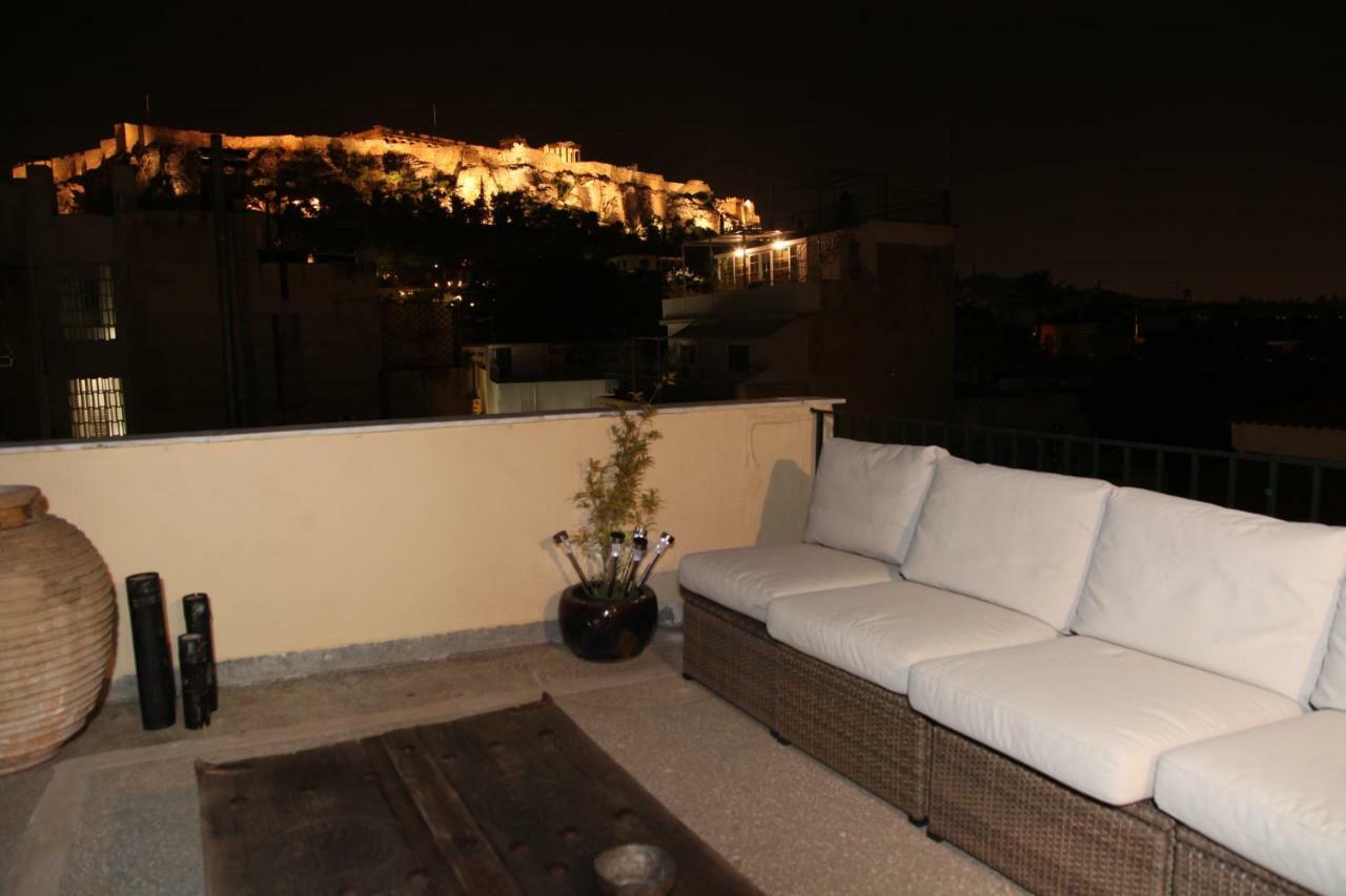 Plaka Two-Storey Penhouse With Acropolis Views Pl6 Athén Kültér fotó