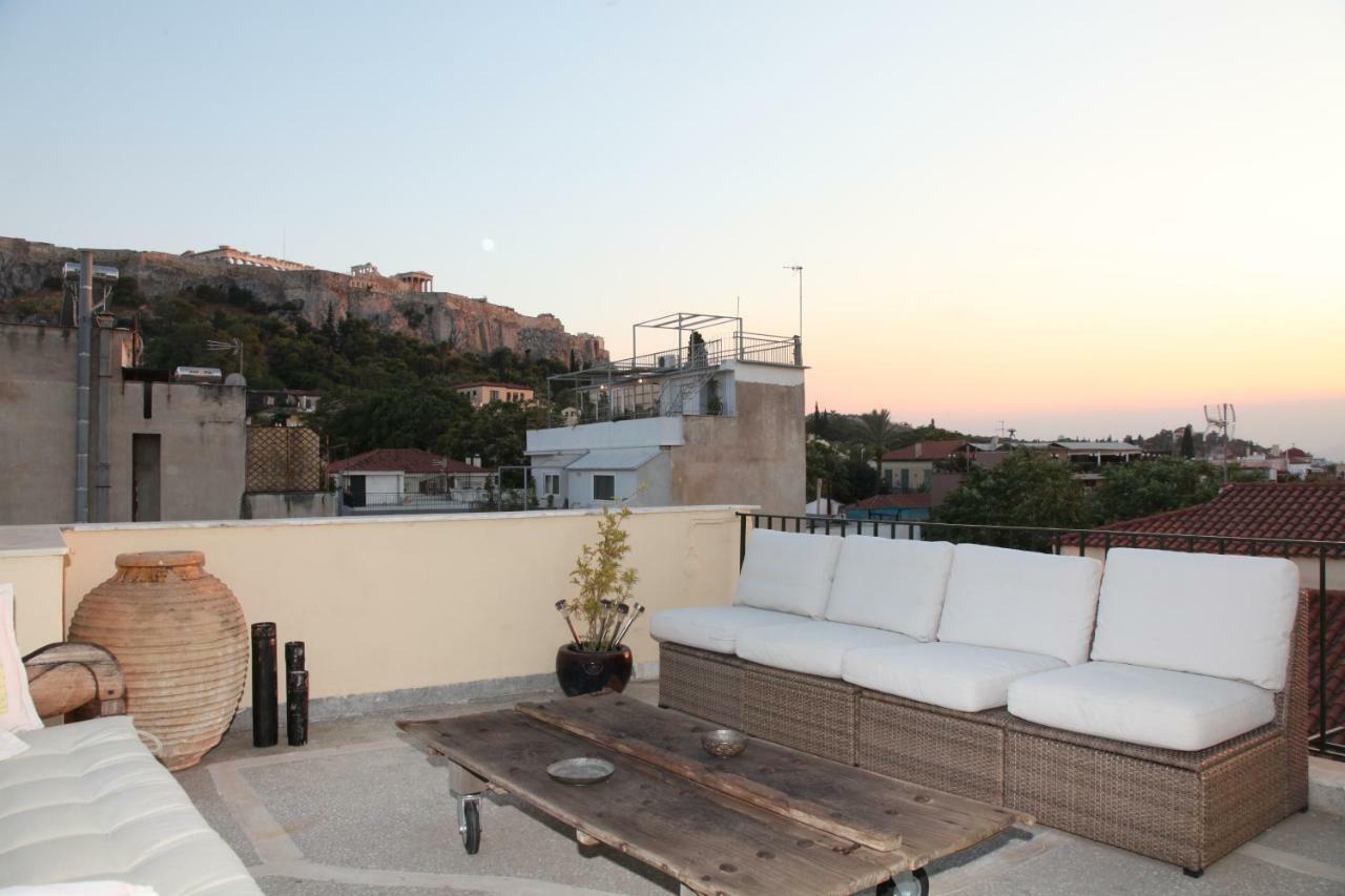 Plaka Two-Storey Penhouse With Acropolis Views Pl6 Athén Kültér fotó